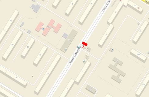 Billboard A in Odessa, 3x6x2  Gajdara st. No3 scheme