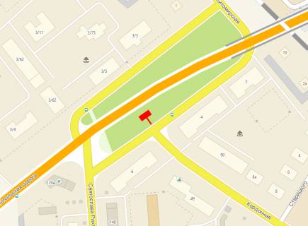 Billboard A in Odessa, 3x6x1  Kordonnaa Selekcionnyj scheme