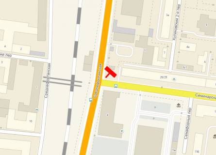 Billboard + in Odessa, 3x12x1  Seminarskaa 28/Srednefontanskaa                                                                PRAVYJ scheme