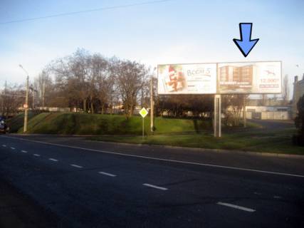 Billboard A in Odessa, 3x12x1  Dal'nickaa ugol Stusa Vasilia                                                                        PRAVYJ Photo