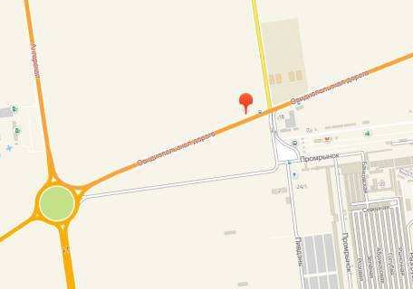 Billboard A in Odessa, 3x6x2  Ovidiopol'skaa doroga-7 km (ostanovka,ZK Artvil', zk 7 Nebo) scheme