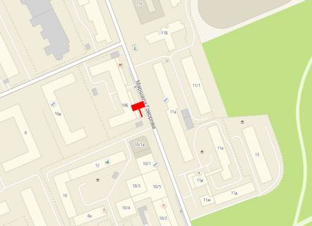 Billboard B in Odessa, 3x6x2  Govorova 11a scheme