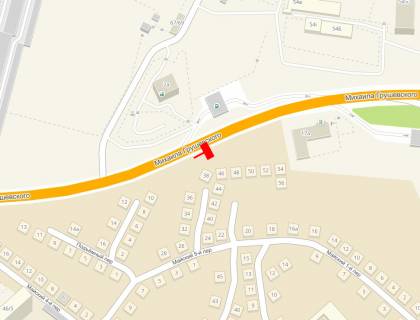 Billboard A in Odessa, 3x6x1  Grusevskogo Mih. naprotiv No2a scheme