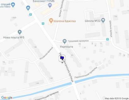 Billboard B in Kremenchuk, 3 х 6  st. Respublikans'ka, 146, v'izd v misto, r-n zupinki miscevogo transportu, viddilenna Novoi posti ta rinku  scheme