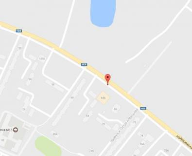 Billboard B in Kremenchuk, 3 х 6  nabereznaa Lejtenanta Dniprova, bila budinku 64-a, poruc supermarket "MarketOpt" scheme