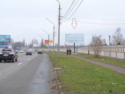 Billboard A in Kremenchuk, 3 х 6  st. V.Pugacova, perehr. z prov. L.Ukrainki, bila ofisnogo centru <<Kaskad>>, r-n Optovogo prodovol'cogo rinku, povorot do budivel'nogo rinku Photo 1