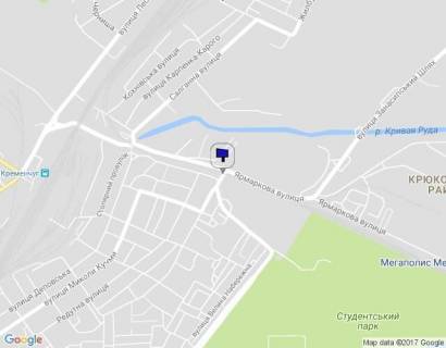 Billboard B in Kremenchuk, 3 х 6  st. Armarkova, perehr. z st. Govorova, r-n avtorinku ta zaliznicnogo vokzalu, napramok u centr scheme