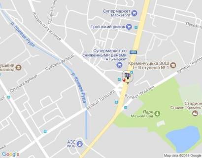 Prismatron, Prism A in Kremenchuk, 3 х 6  prosp. Svobodi, 8a, perehr. z st. Troic'kou i st. Horol's'kou, bila Elektrostancii, navproti supermarketu <<ATB>> - 108936 scheme