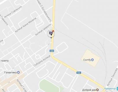 Prismatron, Prism A in Kremenchuk, 3 х 6  prosp. Svobodi, 5, perehr. z st. Majora Barisaka, rajon fabriki <<Rosen>> ta zavoda <<Kredmas>> - 87186 scheme