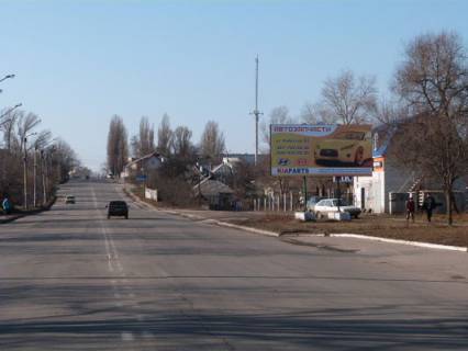 Billboard A in Kremenchuk, 3 х 6  prov. Medovij, 213, r-n AZS ta Konditers'koi fabriki <<Lukas>> Photo 1