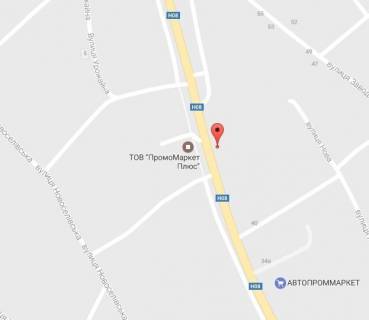 Billboard B in Kremenchuk, 3 х 6  Pisane, st. Kiivs'ka, bila budinku 6 scheme