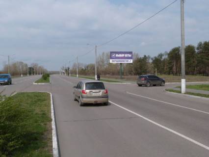 Billboard A in Horishni Plavni (Komsomolsk), 3 х 6  prospekt Geroiv Dnipra, 78, r-n Central'nogo rinku Photo 1
