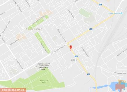 Prismatron, Prism A in Kremenchuk st. Nebesnoj Sotni(st.Proletarskaa) 3a, perekr. s st. Teatral'noj (st.Vorovskogo), vozle supermarketov <<ATB>>, <<El'dorado>>, <<Billa>>, <<EKOmarket>> i Central'nogo rynka - 87171 scheme