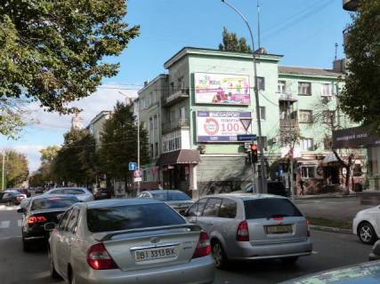 Prismatron, Prism A in Kremenchuk, 3 х 6  st. Soborna, 28/40, na stini budinku, rajon TC <<Mega>> ta <<Galaktika>> (verhna prizma) - 158180 Photo 1