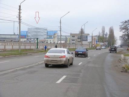 Billboard B in Kremenchuk, 3 х 6  st. V.Pugacova, perehr. z prov. L.Ukrainki, bila ofisnogo centru <<Kaskad>>, r-n Optovogo prodovol'cogo rinku, povorot do budivel'nogo rinku Photo 1