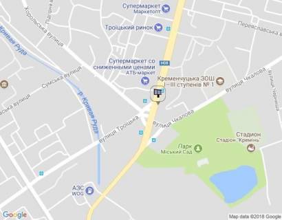 Prismatron, Prism A in Kremenchuk, 3 х 6  prosp. Svobodi, 8a, perehr. z st. Troic'kou i st. Horol's'kou, bila Elektrostancii, navproti supermarketu <<ATB>> - 145420 scheme