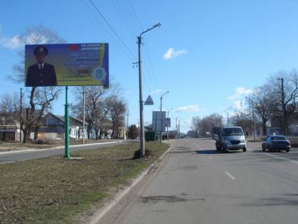 Billboard B in Kremenchuk, 3 х 6  prosp. Poltavs'kij, 23, r-n Central'noi rajonnoi likarni ta perehresta z st. Radans'koi Armii, Poltavs'kij napramok Photo 1