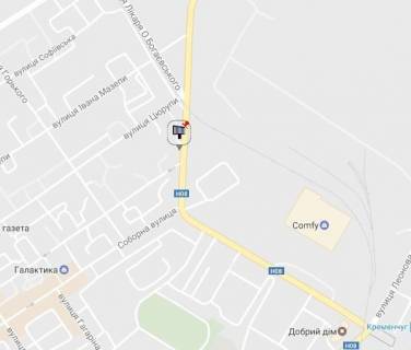 Prismatron, Prism A in Kremenchuk, 3 х 6  prosp. Svobodi, 5, perehr. z st. Majora Barisaka, rajon fabriki <<Rosen>> ta zavoda <<Kredmas>> - 87185 scheme