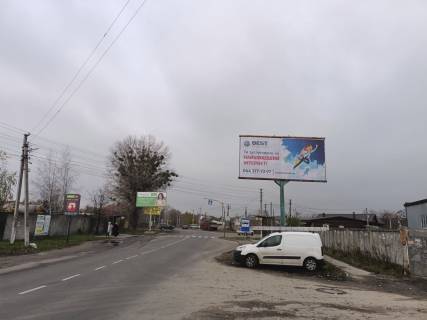 Billboard A in Boyarka, 6x3  m. Boarka (stara),  povorot na st. Matrosova, viizd z Boarki Photo 1