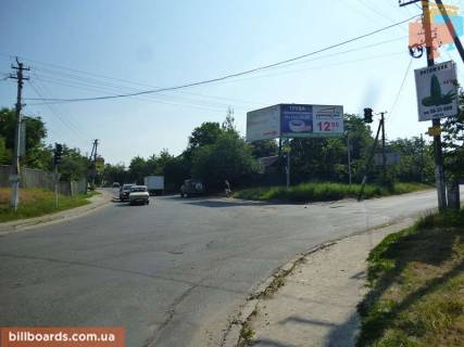 Billboard A in With. Tarasivka, 6x3   s. Tarasivka, perehresta, st. Sevcenko / st. Kiivs'ka Photo 1