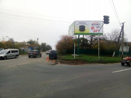 Billboard A in Tarasivka s. Tarasivka, perehresta, st. Sevcenko / st. Kiivs'ka Photo 1