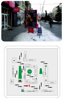 Citylight B in Mukachevo, 1,2х1,8  pl. Duhnovica (mag."Lajf") Photo 1