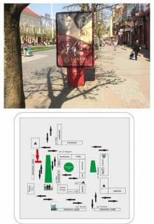 Citylight B in Mukachevo, 1,2х1,8  pl.Miru (kafe "Viktoria") Photo 1