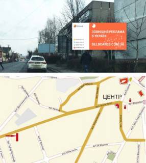 Billboard B in Mukachevo, 3х6  st. I.Zrini Photo 1