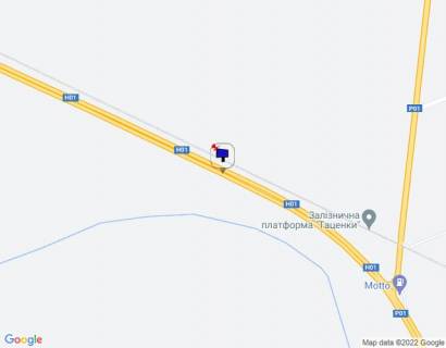 Billboard A in Kiev roads Dniprovs'ke sose, trasa N-01 "Kiiv-Znam'anka", km 38+300 pravo, za 1km do AZS Motto ta povorotu na R-01 "Kiiv-Obuhiv" scheme