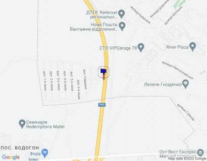 Billboard B in Vishgorod м. Вишгород, траса Р-69 "Київ-Вишгород-Десна", км 18+450 ліво, в'їзд в Вишгородський район з боку Києва, напрямок на с. Нові Петрівці (Межигір'я) scheme