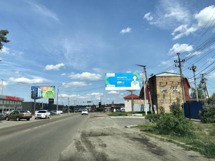 Billboard A in Irpin st. Ckalova (v napramku Varsavs'koi trasi) Photo 1
