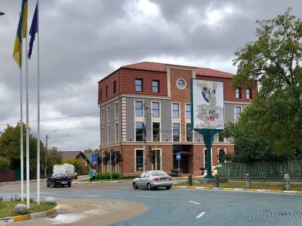 Billboard A in Irpin na rozi st. Central'na ta st. Gagarina Photo 1