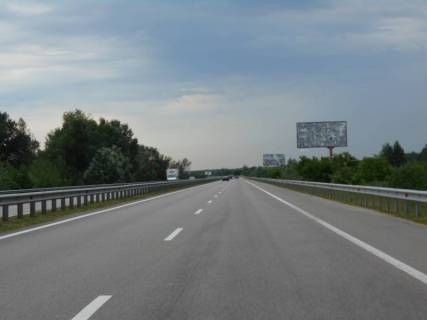 Billboard A in Kiev roads Dniprovs'ke sose, trasa N-01 "Kiiv-Znam'anka", km 30+200 livo Photo 1
