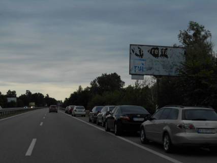 Billboard A in Kiev roads Dniprovs'ke sose, trasa N-01 "Kiiv-Znam'anka", km 30+800 pravo, elitna privatna zabudova, bila s. Veliki Dmitrovici Photo 1