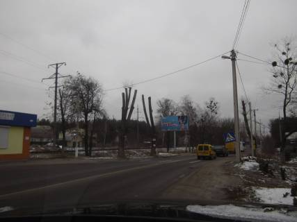 Billboard B in Irpin st. Ckalova (v napramku Varsavs'koi trasi) Photo 1
