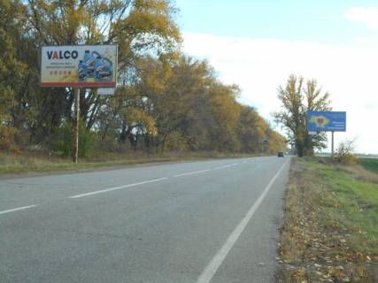 Billboard B in Kiev roads Cerkas'ka trasa, trasa N-08 "Borispil'-Dnipro-Zaporizza", km 2+300 livo, viizd z m. Borispil' v napramku Dnipra (Pereaslava) Photo 1
