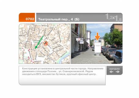 Citylight B in Kharkiv Teatral'nij prov., 4 (B) Photo 1