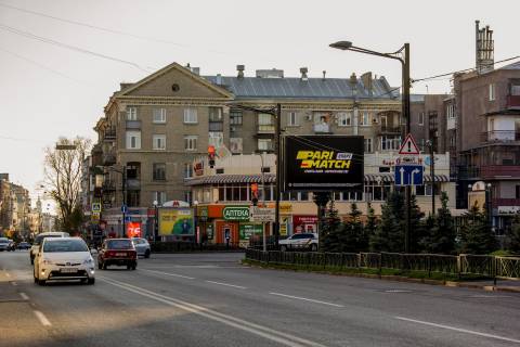 Billboard A in Kharkiv, 4.5х3  Puskins'ka st. - Aroslava Mudrogo st. (do centru) (A) Photo 1