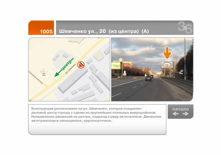 Billboard A in Kharkiv Sevcenko st., 20 (iz centru) (A) Photo 1