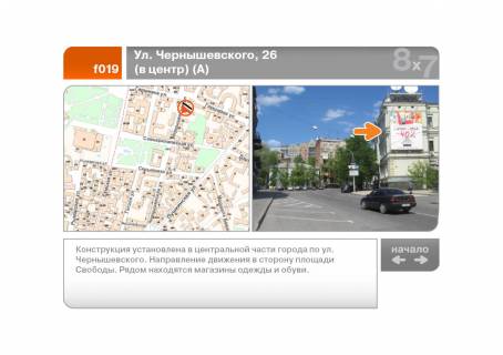 Facade Banners A in Kharkiv Cernisevs'ka st., 26 (A) Photo 1