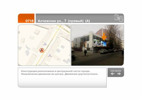 Billboard A in Kharkiv Alcevs'kih st., 7 (pravij) (A) Photo 1