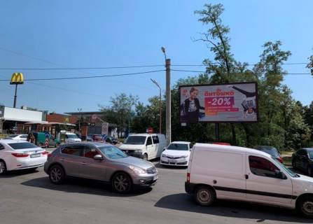 Billboard A in Kharkiv, 6х3х1  Serpova st. - Nauki pr-kt s / m "Antoska" Photo 1
