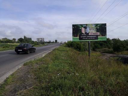 Billboard A in Bucha, 6*3  viizd z Irpena v storonu Vorzela, na rozi z st. Abluns'ka Photo 1