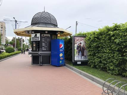 Billboard A in Irpin, 127*186  st. Sevcenka (bila ditacogo majdancika) Photo 1