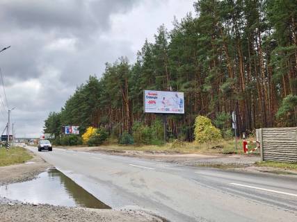 Billboard A in Irpin, 6*3  st. Soborna, v napraramku Irpins'koi trasi, pered krugom Photo 1