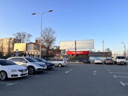 Billboard A in Irpin, 6*3  st. Central'na, na stoanci supermarketu <<Novus>> Photo 1