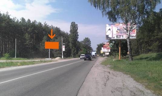 Billboard B in Irpin, 6*3  st. Ckalova (v'izd v Irpin' z Varsavs'koi trasi) Photo 1