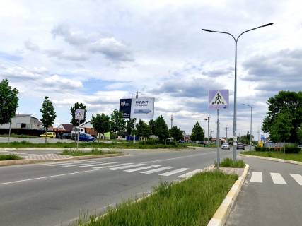 Billboard B in Bucha, 6*3  st. Deputats'ka, zaizd z trasi Kiiv-Kovel', navproti Varsavskogo rinku Photo 1