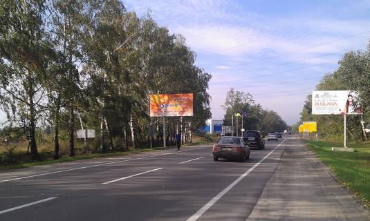 Billboard B in Bucha, 6*3  st. Nove sose, km 30+400 (livoruc), v napramku z Kieva Photo 1