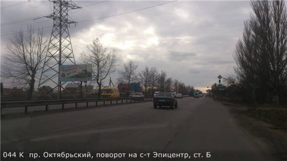 Billboard B in Mykolaiv, 3х6  av. Oktabr'skij, povorot na s-t Pure Photo 1